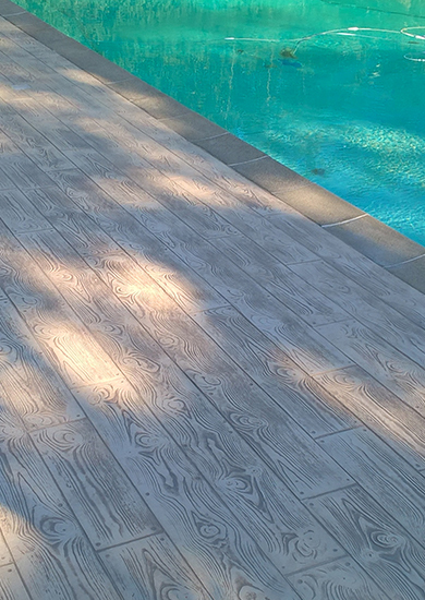 Béton imprimé pour votre aménagement extérieur à Carcassonne