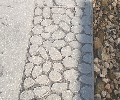 Béton imprimé pour votre aménagement extérieur à Carcassonne