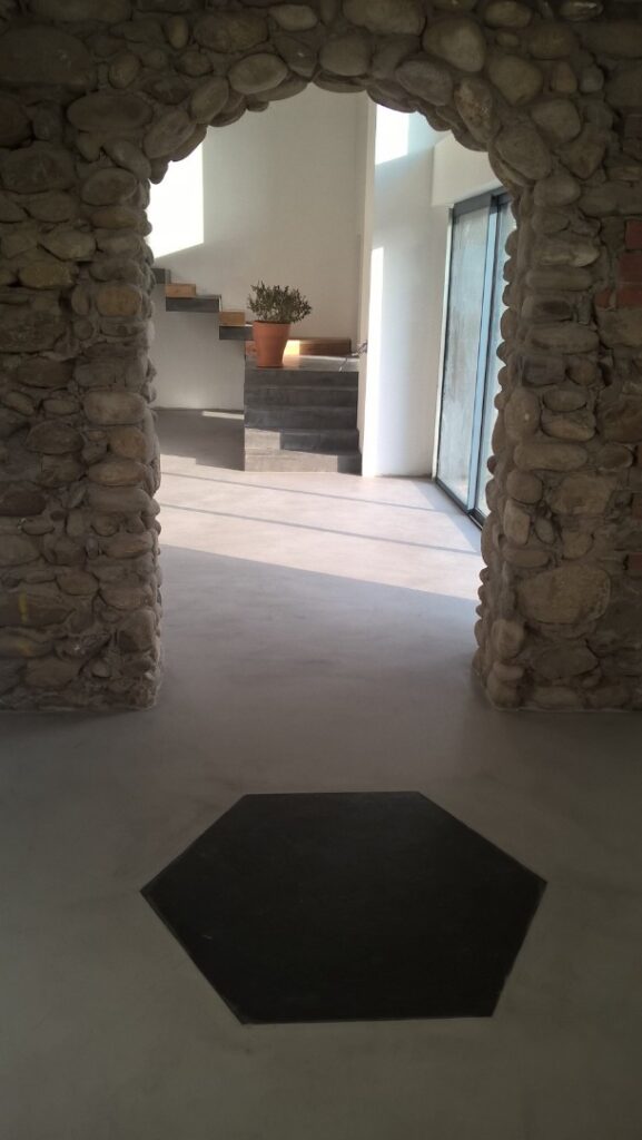 Béton ciré à Rieux de Pelport